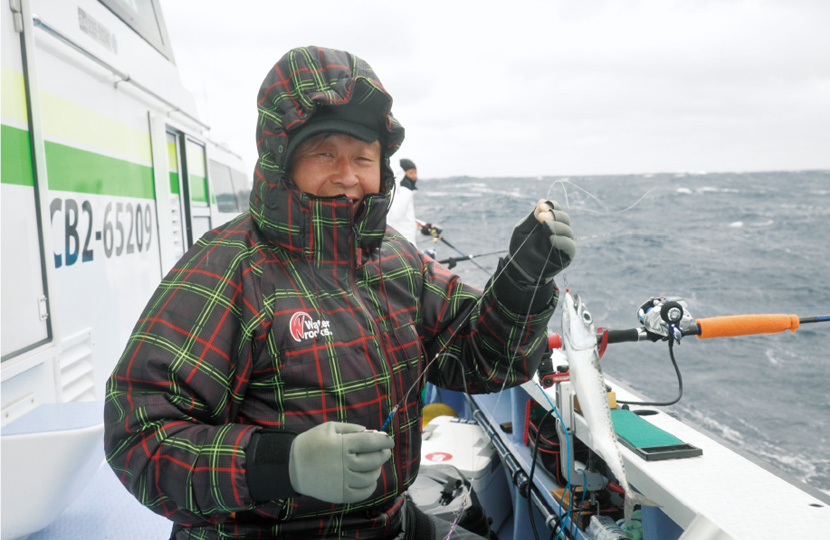 釣り船で釣り三昧