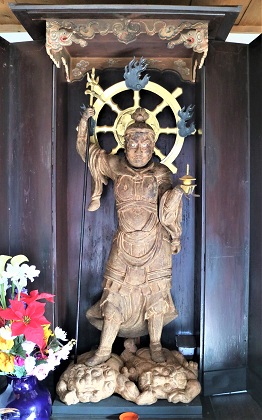 木造毘沙門天立像 【市指定有形文化財】 - 旭市公式ホームページ