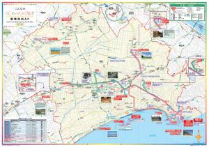 観光マップ地図面