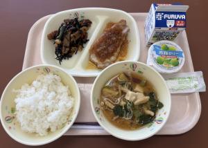 6月17日(水曜日) 中学校の給食写真