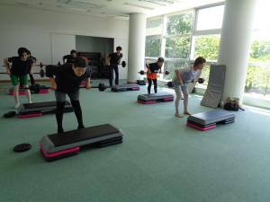 ボディパンプ教室の様子