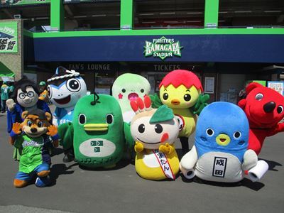千葉のご当地キャラ＆グルメ祭の画像