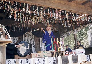 熊野神社の神楽の画像