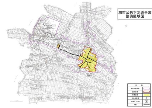 旭市公共下水道事業全体計画　図面