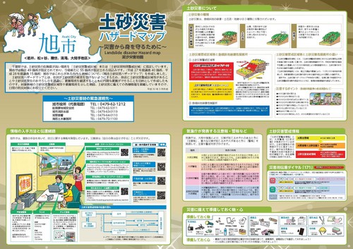 防災情報面の画像
