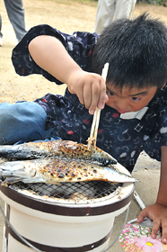 うまく焼けているかなぁの画像