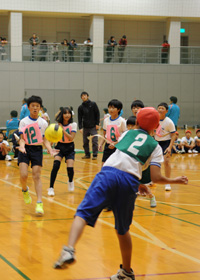 旭市少年少女ドッジボール大会の画像