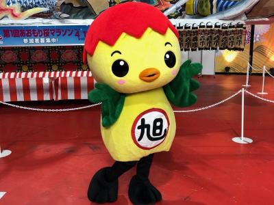 ふるさと祭り東京2020のねぶた前のあさピー