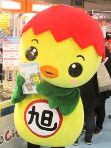 販売されているあさピーグッズを紹介するあさピー