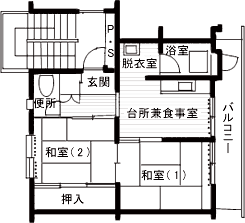 雇用間取り図