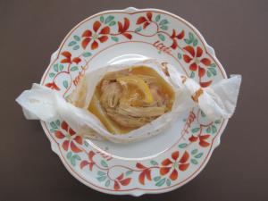 鶏肉のレモン風味焼き