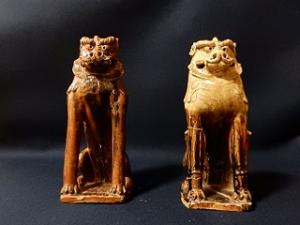 たまさき神社　古瀬戸狛犬