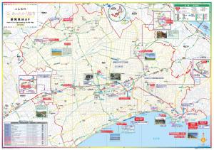 観光マップ　地図面