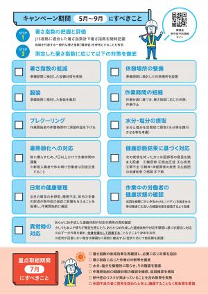 熱中症クールワークキャンペーン2