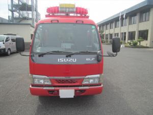 いすゞエルフ消防ポンプ自動車