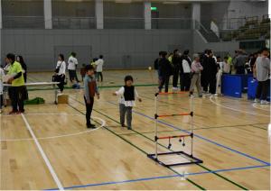 昨年度のラダーゲッターの様子
