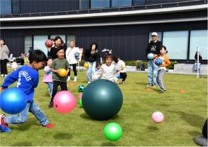 昨年度のボールゲームの様子