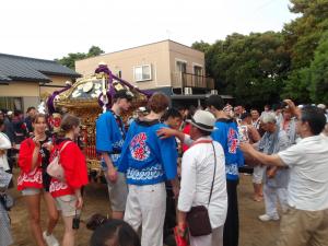 太田のエンヤーホーの神輿