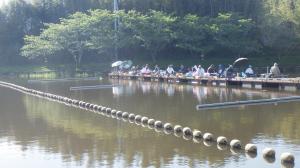 ヘラブナ釣り大会写真