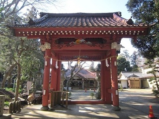 願勝寺の山門