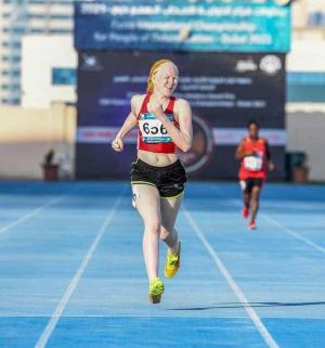 ムンガ選手400ｍ